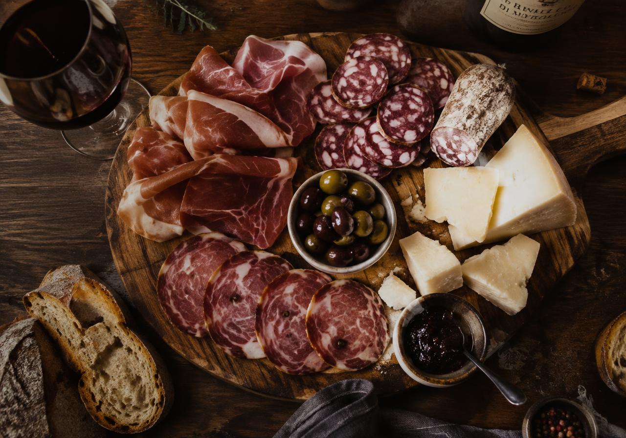 Tagliere di salumi e formaggi